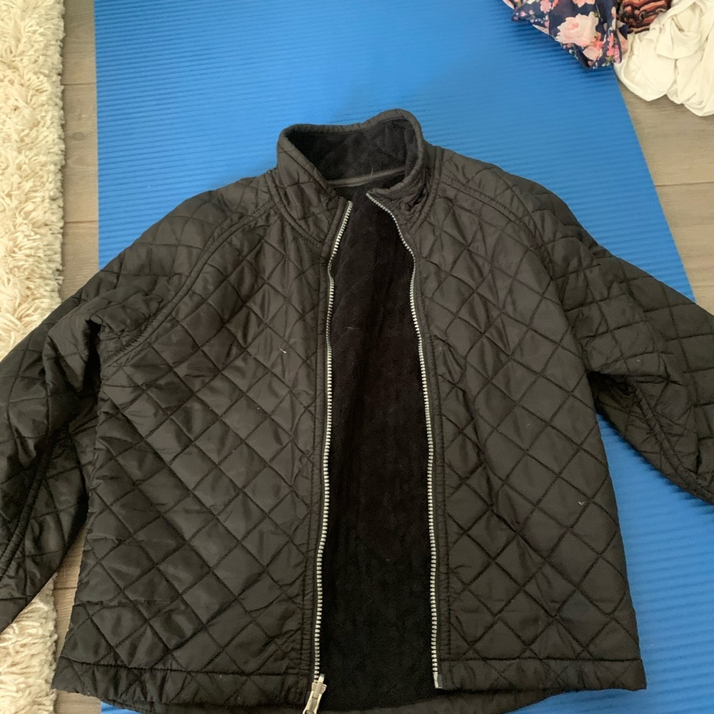 black jacket!